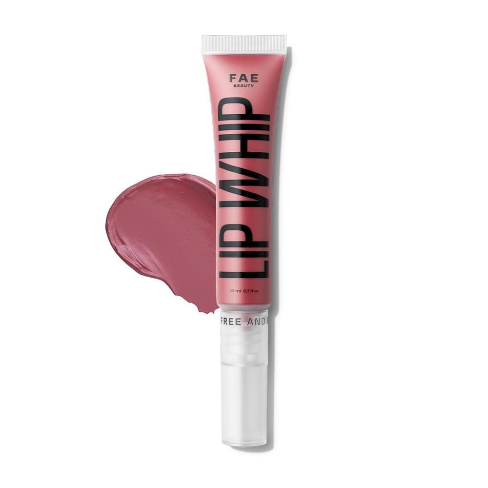 Fae Beauty Lip Whip 12Hr Comfortable Matte Liquid Lipstick (10ml) | Waterproof | Long Wear | Non Drying | Soft Mousse Smudgeproof Formula | Vegan | With Moisture Lock Technology | Enriched with Vitamin E and Cherry Coffee - Edge