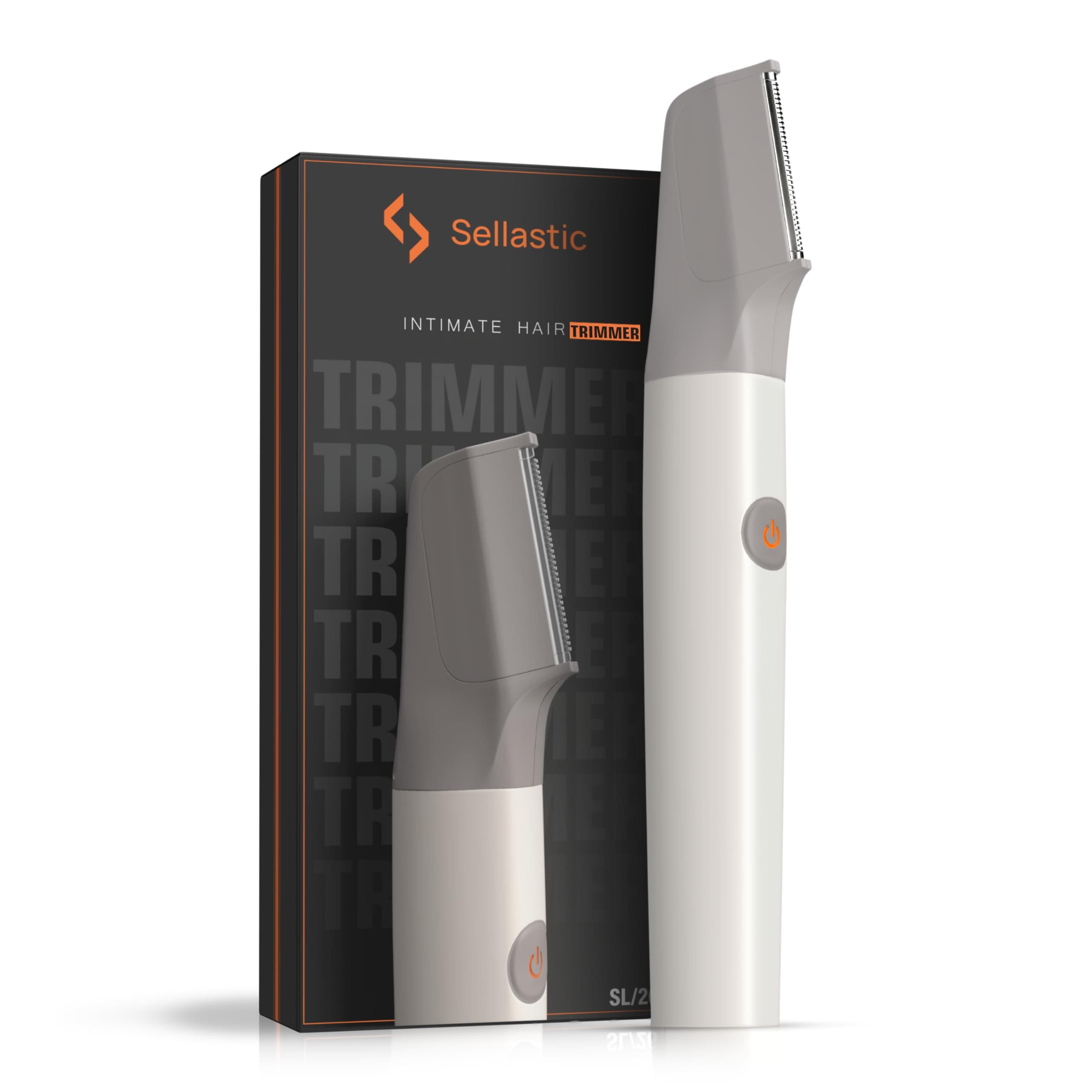 SELLASTIC Premium Full Body Trimmer for Men - Beard, Body & Private Parts Grooming Kit | Skin-Safe, Waterproof, Precision Hair Cutting Machine | Clinically Tested for Sensitive Skin | All-in-One Trimmer | 2 Year Warranty | 120 Min Runtime | Gift for Men