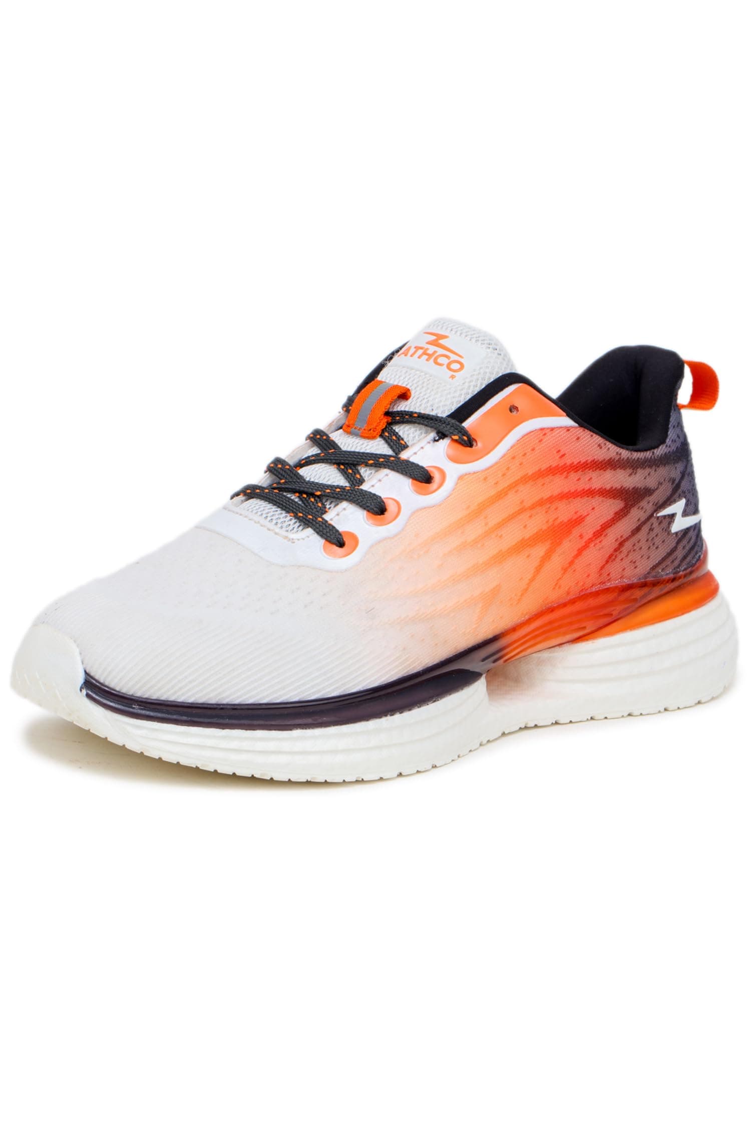 ATHCO mens Aura Running Shoes for Man Comfortable Men's Sports Shoes with Memory Foam Cushioned Insole Sports Shoes for Men Running Walking Lightweight Gym Shoe for Men Comfortable Stylish & Casual Walking Shoe for Man Anti Slip Gym Footwear