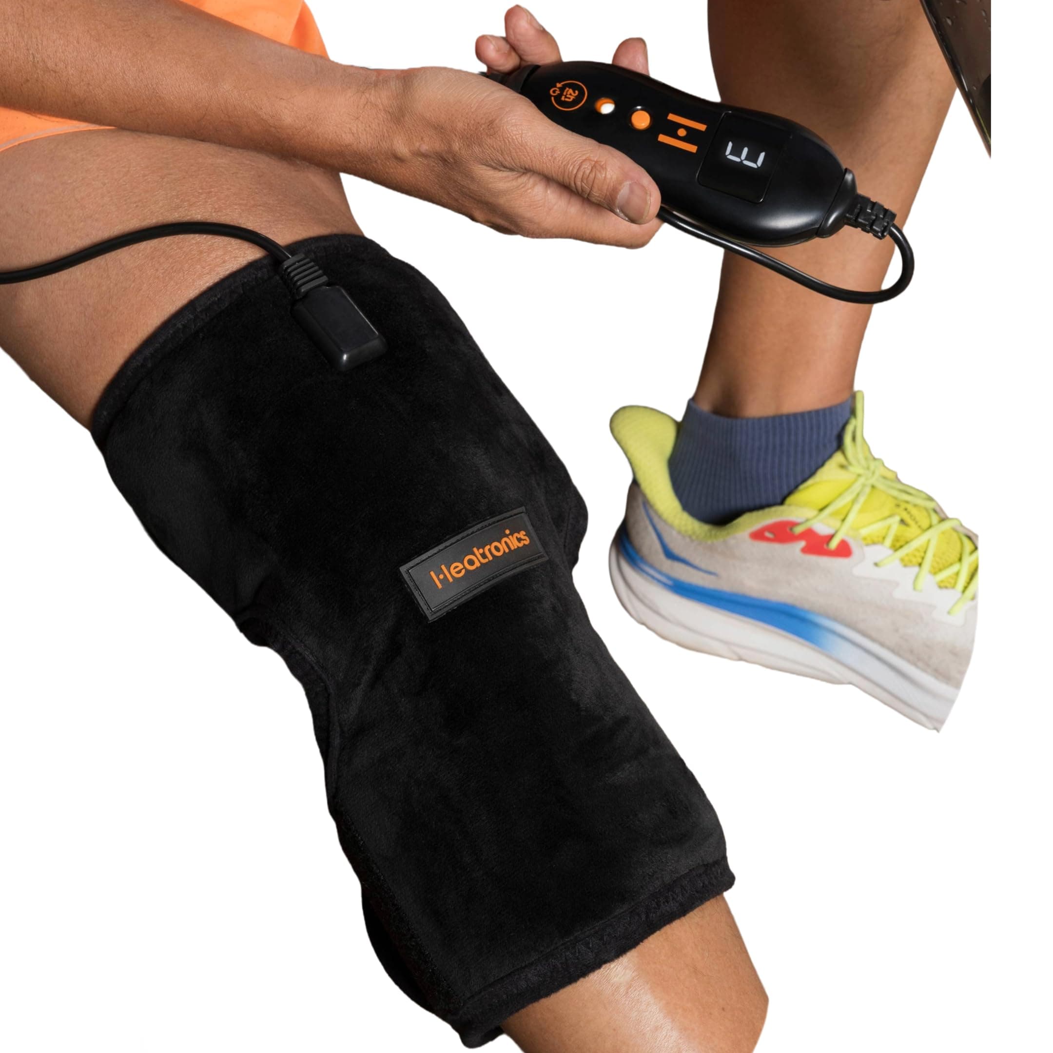 Heatronics Heating Pad for Knee Pain (Digital) | 5 Heat Levels + SafeHeat™ Auto Shut-Off | ThermoSync™ Sensor Control | TheraFlex™ 6-Layer Build | Smart Knee Heating Pad for Arthritis & Joint Recovery | 1-Year HeatCare™ Warranty